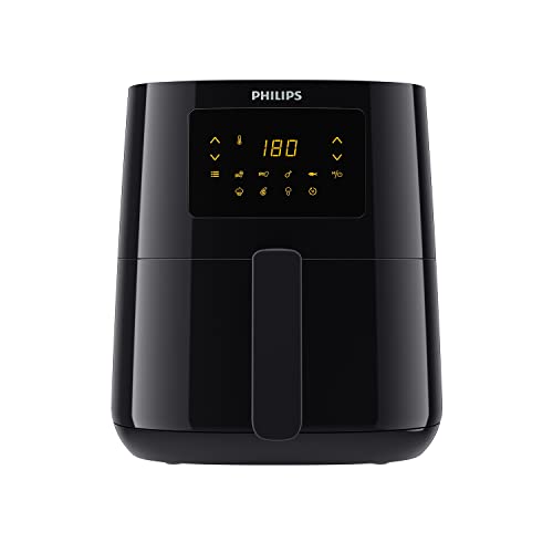 Philips Domestic Appliances Airfryer Essential - 4,1 L, Friggitrice Senza Olio, Tecnologia Rapid Air, App NutriU, Touchscreen (HD9252/90)