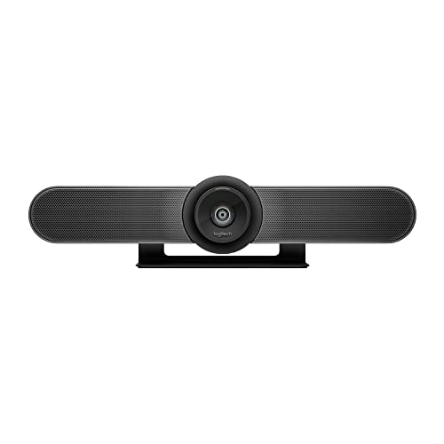 Logitech MeetUp Videocamera 4K per Videoconferenza, Ultra HD