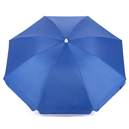 Yello BGG1727 - Ombrellone da spiaggia, 1,8 m, colore: Blu