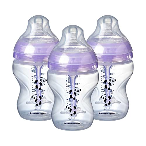 Tommee Tippee - Bottiglie per bambini con effetto anticolico, 260 ml, 3 pezzi