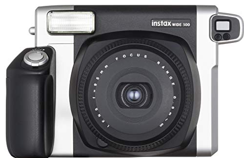 Fujifilm Instax Wide 300 Fotocamera Istantanea, per Foto Formato 62x99 mm, Nero/Argento