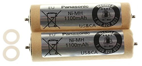 Panasonic Kit 2x batterie 1,2V rasoio ER160 ER161 ER1511 ER1610 ER1611 ER389