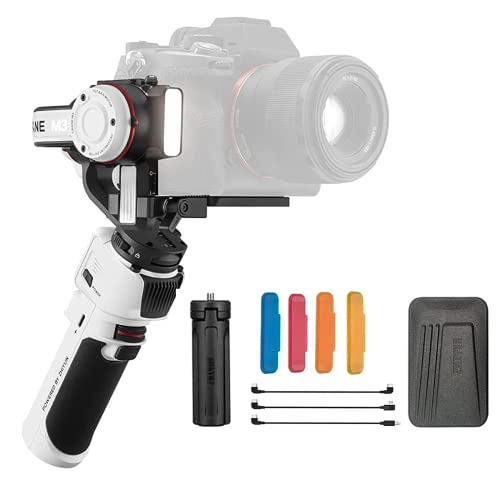 Zhiyun Weebill S Gimbal Reflex, Stabilizzatore Gimbal 3 Assi Compatibile per Fotocamera Canon, Sony, Nikon e Panasonic