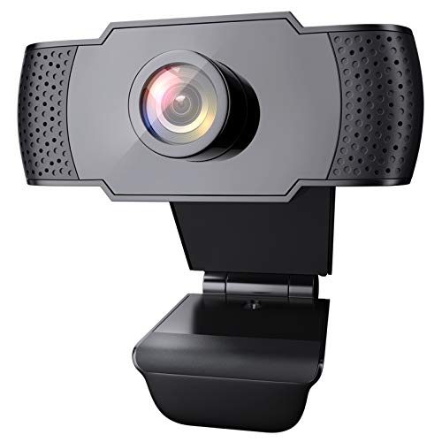 wansview Webcam 1080P con Microfono, Webcam PC Laptop Desktop Computer USB 2.0 con Clip Regolabile per Videochiamate, Studi, Registrazione e Giochi…