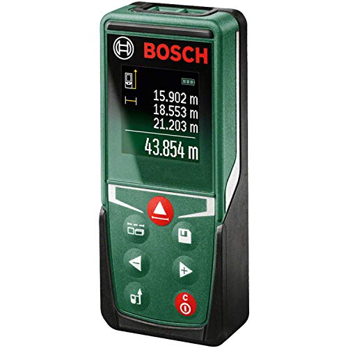 Bosch distanziometro laser UniversalDistance 50 (misura distanze fino a 50 m con precisione, funzioni di misurazione, funzione di memorizzazione)