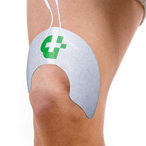 TESMED Knee 2 elettrodi di qualità Superiore per Il Ginocchio, Non Necessitano di Gel