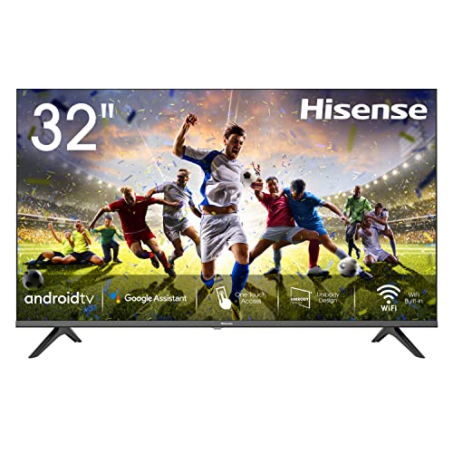 Hisense 32AE5600FA Smart TV Android, LED HD Ready 32', USB Media Player, Grigio
